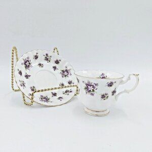 Royal Albert Tea Cup and Saucer -Sweet Violets Pattern- Bone China- England